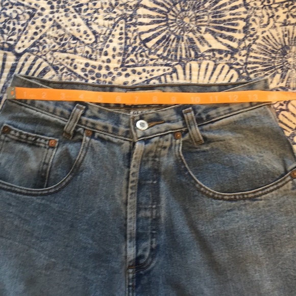 Vintage Guess Baggy Wide Leg Jeans - Picture 6 of 16